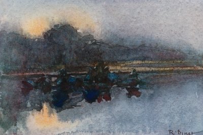Carro de Apolo al atardecer, Versalles de Rene Binet